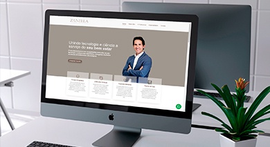 Novo site Clínica Zanella