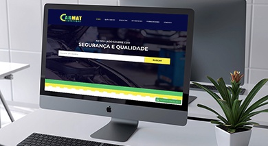 Website Carmat Autopeças